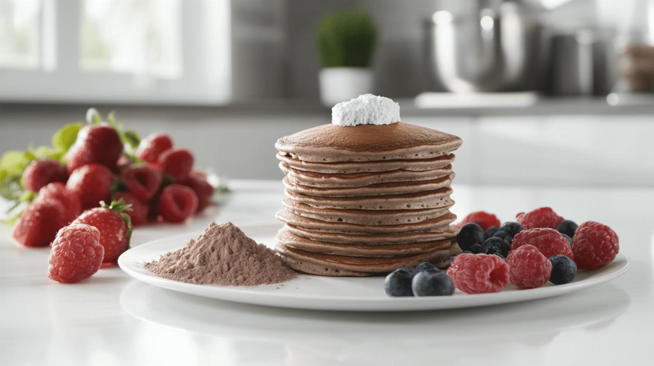 La recette express de pancakes proteines en 4 ingredients pour un gouter nutritif